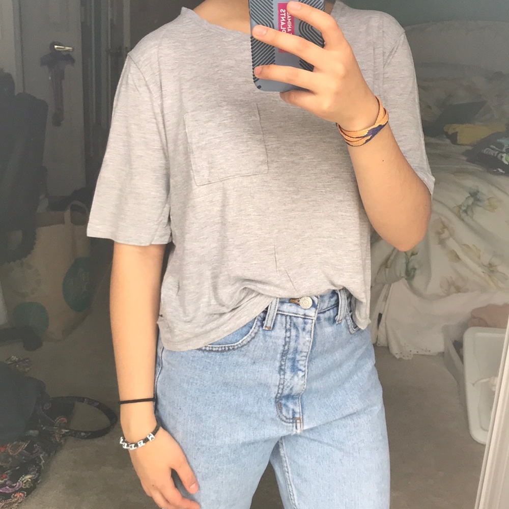 Gray Top